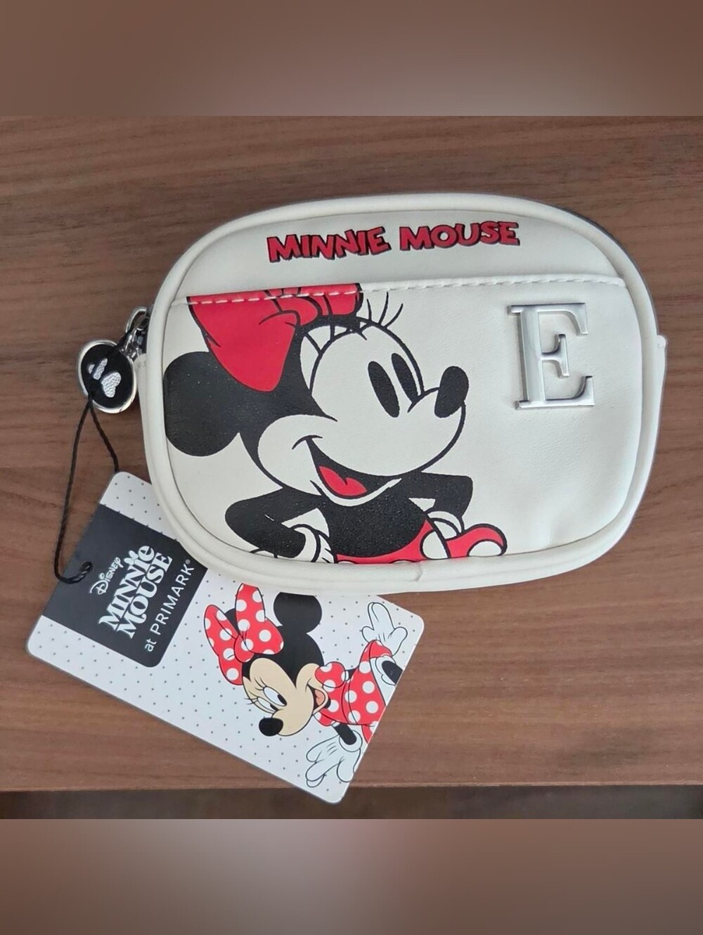 Primark Minnie Mouse Cream, Black and Red Coin Wallet